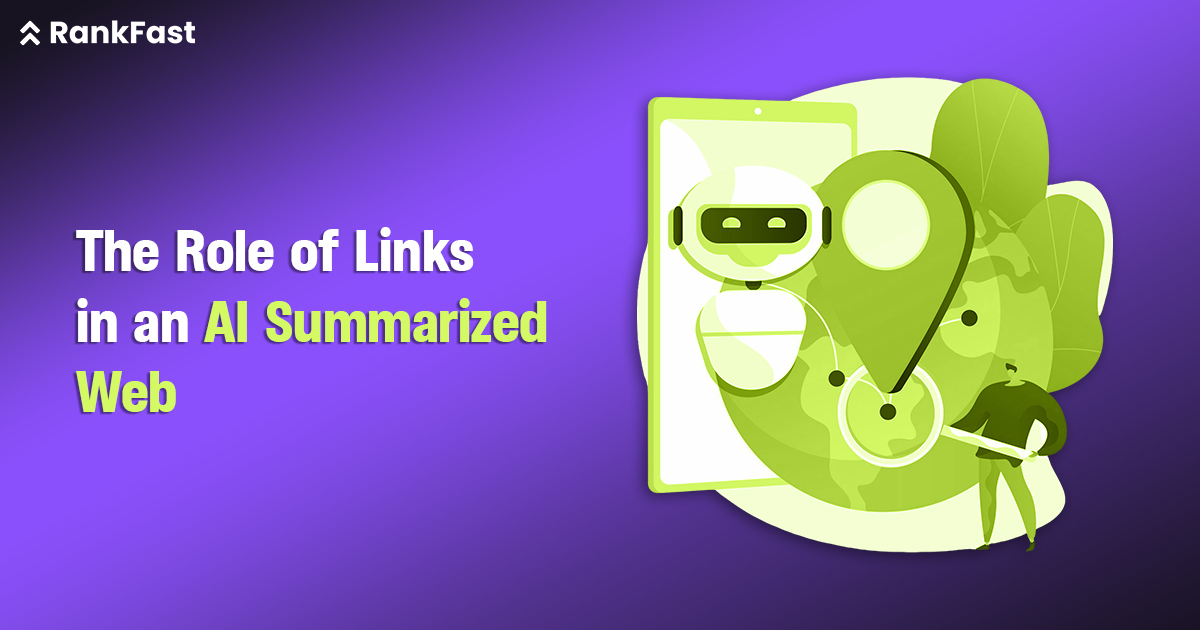 The Role of Links in an AI Summarized Web